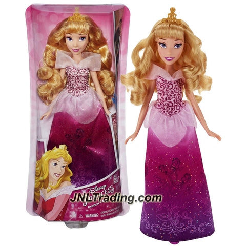Hasbro Year 2015 Disney Princess Royal Shimmer Series 12 Inch Doll Set - AURORA with Tiara