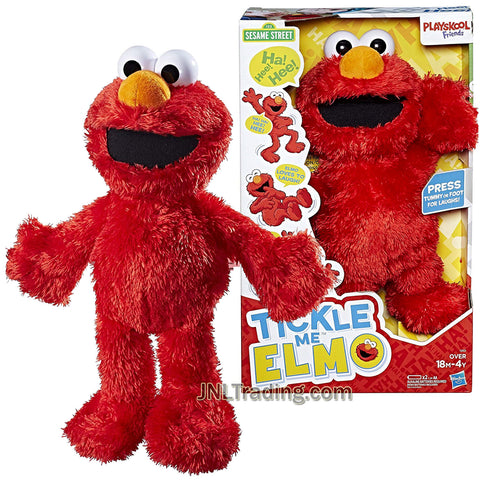 Year 2016 Sesame 123 Street Series 14 Inch Electronic Plush - Tickle Me Elmo with Movement and Sound