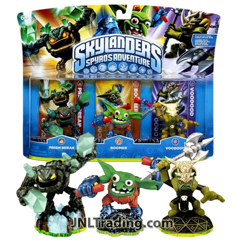 Activision Skylanders Spyro's Adventure 3 Pack Set PRISM BREAK, BOOMER and VOODOOD