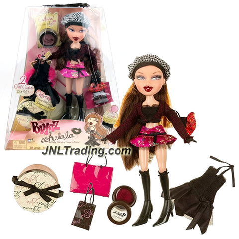 MGA Entertainment Bratz Ooh La La Series 10 Inch Doll - DANA with 2 Couture Outfits, Travel Hatbox, Shopping Bags, Purse, Lip Gloss and Poster