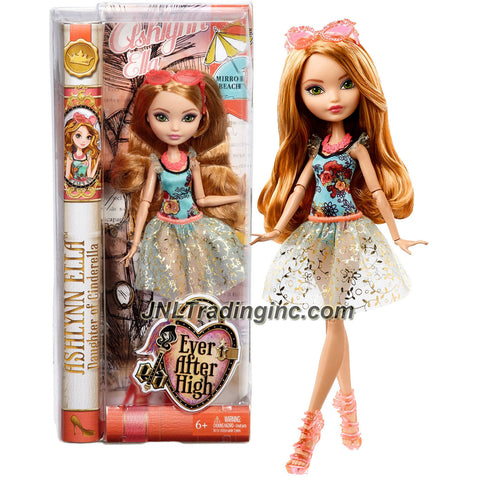 Mattel Year 2014 Ever After High Mirror Beach Series 10 Inch Doll - Daughter of Cinderella ASHLYNN ELLA (CLC66) with Sunglasses and Necklace
