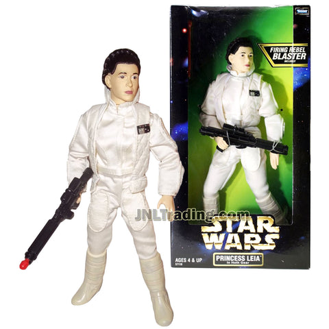 Star Wars Year 1998 The Empire Strikes Back Action Collection Series 12  Inch Tall Fully Poseable Figure - PRINCESS LEIA in Authentically Styled  Hoth