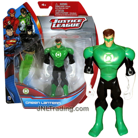 Mattel Year 2013 DC Justice League Series Exclusive 5 Inch Tall Action Figure - GREEN LANTERN (Hal Jordan) with Hard Light Sword