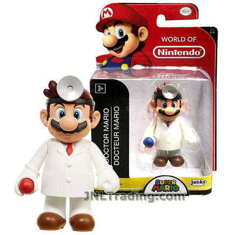 World of Nintendo Year 2017 Super Mario Series 2-1/2 Inch Tall Figure - DOCTOR MARIO