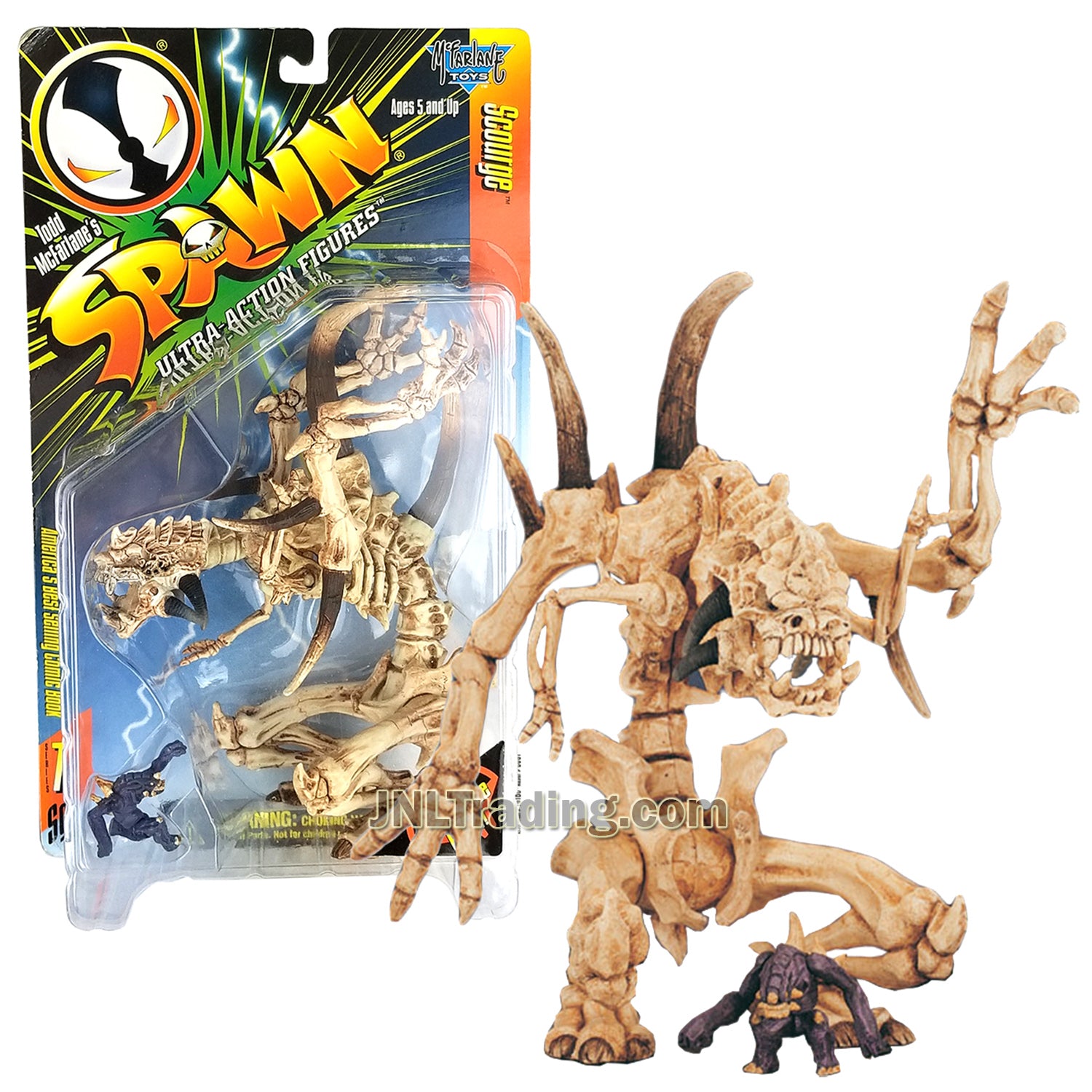 Year 1996 McFarlane Toys Spawn Series 8 Inch Tall Ultra Action 