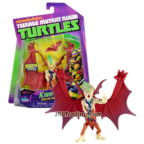 Year 2013 Teenage Mutant Ninja Turtles TMNT 5 Inch Tall Figure - Snarling Winged Bat KIRBY BAT with Mini Bat