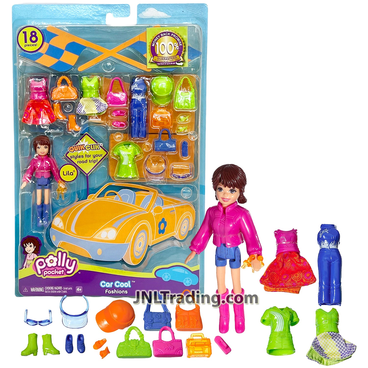 2006 Polly Pocket Mattel #J4172 POLLY WORLD PARK PALS CRISSY