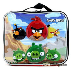 Angry Birds Rovio Character Authentic Licensed Blue Lunch bag with Wat