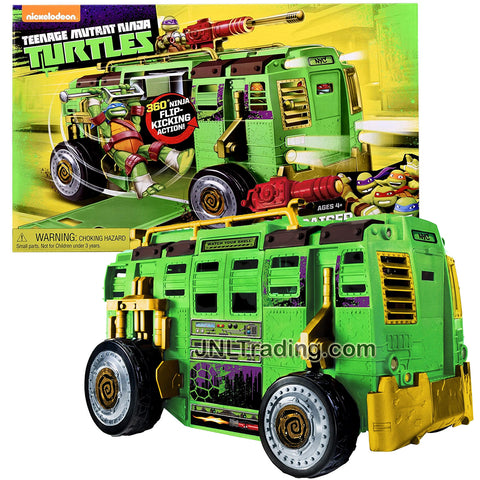 Playmates Year 2016 Teenage Mutant Ninja Turtles TMNT Series Vehicle Set - Street To Sewer Assault Vehicle SHELLRAISER with Missile Launcher