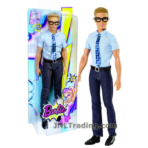 Barbie Year 2015 Princess Power Series 12 Inch Doll - KEN CDY63 as WES RIVERS the Reporter in Blue Shirt and Denim Pants Plus Glasses