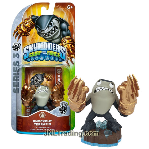 Activision Skylanders Swap Force Series 3 Inch Figure : It's Feeding Time! KNOCKOUT TERRAFIN