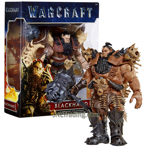 Year 2016 Warcraft Movie Series 6 Inch Tall Figure - BLACKHAND with 13 Points of Articulation, Dragon Spine and Battle Hammer