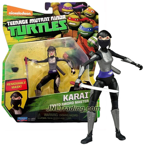 Playmates Year 2016 Nickelodeon Teenage Mutant Ninja Turtles 5 Inch Tall Action Figure - Tanto Master KARAI with Sword and Removable Mask
