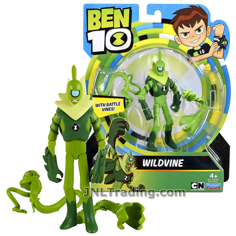 Cartoon Network Year 2017 Ben 10 Series 5 Inch Tall Figure - WILDVINE with Battle Vines