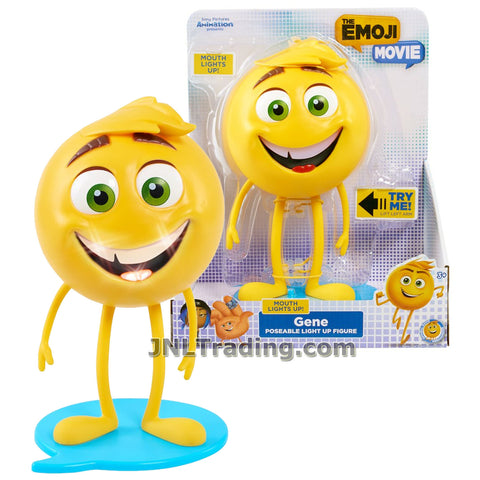 Just Play Year 2017 The Emoji Movie Series 8 Inch Tall Poseable Light Up Figure - GENE with Light Up Mouth