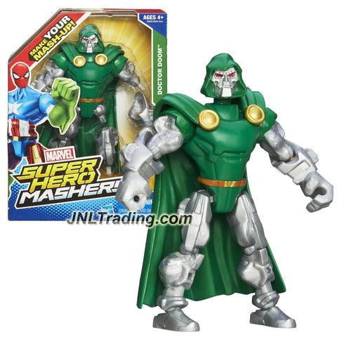 Hasbro Year 2013 Marvel Super Hero Mashers Series 6 Inch Tall Action Figure - DOCTOR DOOM with Detachable Hands and Legs