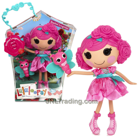 Lalaloopsy Sew Magical! Sew Cute! 12 Inch Tall Button Doll - Rosebud Longstem with Pet "Butterfly"