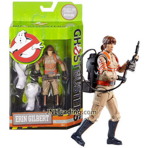 Year 2016 Ghostbusters Movie Series 6 Inch Tall Action Figure - ERIN GILBERT with Blaster and Rowan's Leg