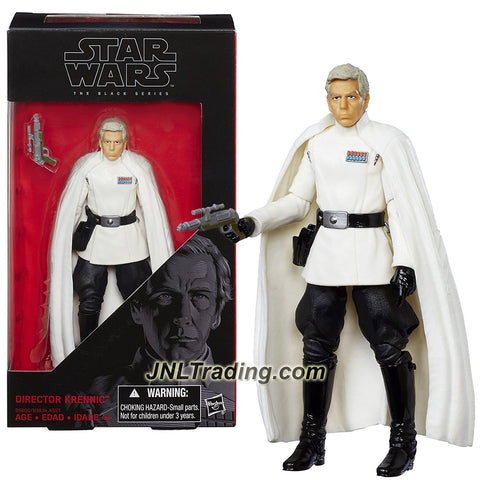 Hasbro Year 2016 Star Wars The Black Series Rogue One 6 Inch Tall Figure - #27 DIRECTOR KRENNIC with Blaster Gun and Removable Cape