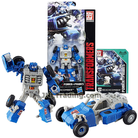 Transformers Year 2017 Generations Power of the Primes Series Legends Class 4 Inch Tall Figure - BEACHCOMBER with Collector Card (Beast: Beach Buggy)
