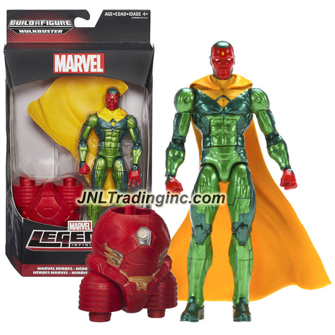 Hasbro Year 2015 Marvel Legends Infinite Series Build a Figure "HULKBUSTER" Series 6 Inch Tall Action Figure - Marvel Heroes VISION with Removable Cape and Hulkbuster's Lower Abdomen