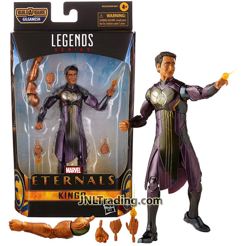 Year 2020 Marvel Legends Eternals Series 6 Inch Tall Figure - KINGO with Alternative Hands and Gilgamesh Left Arm