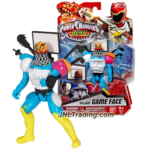 Bandai Year 2016 Saban's Power Rangers Dino Super Charge Series 5-1/2 Inch Tall Action Figure - Villain GAME FACE