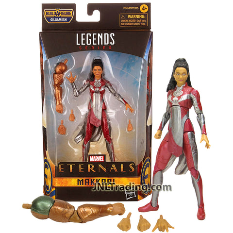Year 2020 Marvel Legends Eternals Series 6 Inch Tall Figure - MAKKARI with Alternative Hands and Gilgamesh Right Arm