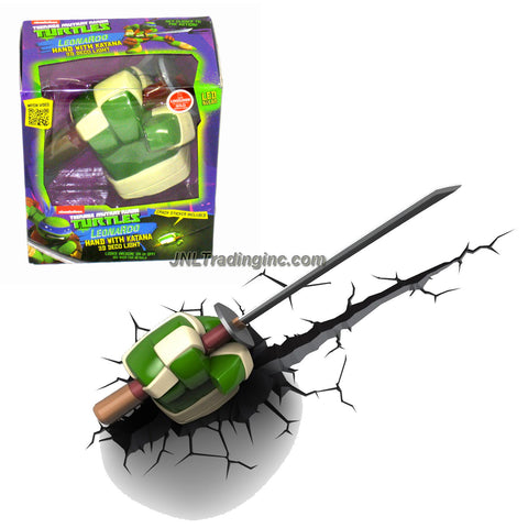 3DLightFX Teenage Mutant Ninja Turtles TMNT Series 3D Night Light - LEONARDO HAND with KATANA