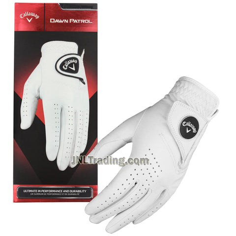 Callaway Men's Synthetic Leather Golf Glove DAWN PATROL Series, Reg - Left, Size: L