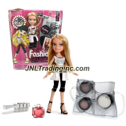 MGA Entertainment Bratz Fashion Stylistz Series 10 Inch Doll Set - Make-Up Stylist CLOE in Glam Stylist Outfit with Make Up Accessory and Hairbrush 