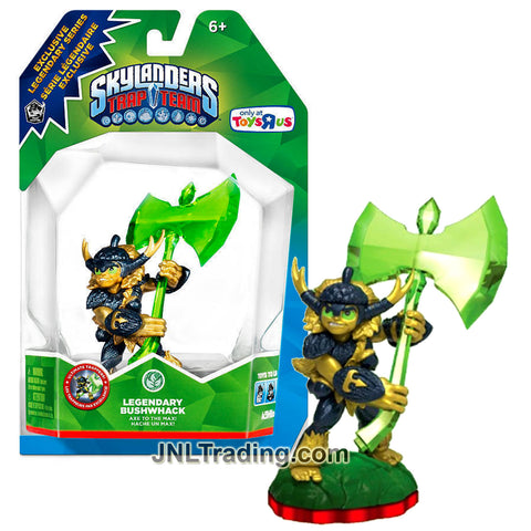 Activision Skylanders Trap Team Series 4 Inch Figure : Axe to the Max! LEGENDARY BUSHWHACK