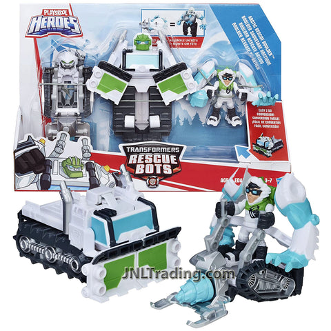 Year 2016 Playskool Heroes Transformers Rescue Bots Series - ARCTIC RESCUE BOULDER with Boulder, Graham and Windchill