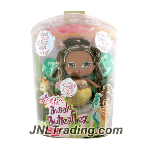 MGA Entertainment Bratz Babyz Bubble Butterfliez Series 5 Inch Doll - SASHA with Flower that Squirts Water and Yellow Fairy
