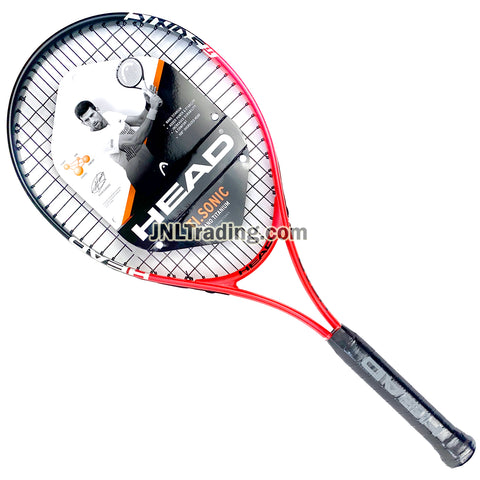 Head TI. Sonic Adult Men Tennis Racket with 108" Oversized Head and Nano Titanium Technology (Grip Size: 4-1/2")