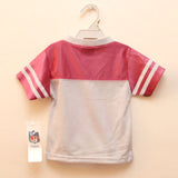 NWT NFL Washington Redskins Baby Toddler Girl Player Jersey Pink Cute T-Shirt
