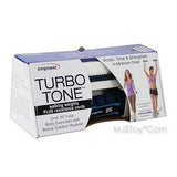 NIB Turbo Tone Walking Weights + Resistance Cords Effective Cardio Fast Workout