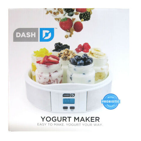 NEW Dash Easy Simple Healthy Probiotic Great Taste 7 Jar Home Made