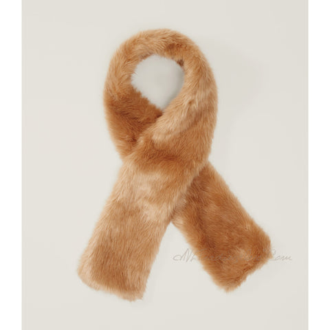 Ann Taylor LOFT Beautiful Glamour Luxurious Warm Faux Fur