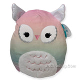 NWT Original Squishmallows Kellytoy 16" Soft Plush Animals Britta Rainbow Owl