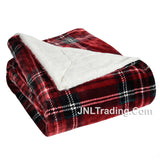 LIFE COMFORT The Ultimate Throw Luxurious Faux Reversing to Plush 60x70"