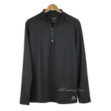 REEBOK Quarter Zip Long Sleeve Men Athletic Pullover Shirt Jacket