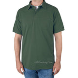 Woolrich 100% Soft Cotton Short Sleeve Comfortable Polo Shirt with pocket