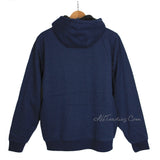 Field & Stream Quilted Men's Sherpa Lined Hoodie Hooded Sweatshirt Jacket