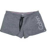 CK Calvin Klein Women Lounge Soft Doble Logo Casual Athletic Fleece Short