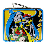 Thermos Metal DC Batman Robin Batgirl TIN Lunch BOX Collector Classic Collection