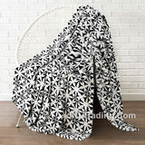 MONTE & JARDIN Luxury Collection Ultra Plush Throw Soft Warm Modern Blanket