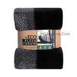 Life Comfort Ultra Soft Modern Classic ECO Plush Throw Stylist Warm Blanket