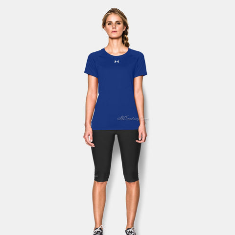 Under Armour Women's Workout Short Sleeve Heat Gear Shirt