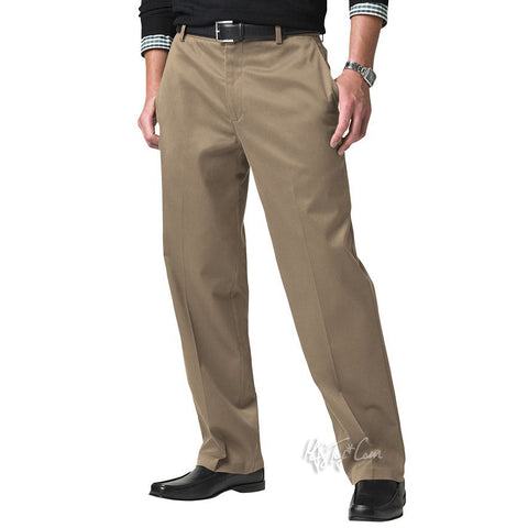 Dockers Levi The Original Signature Khaki Classic Fit Flat Front Pants JNL Trading